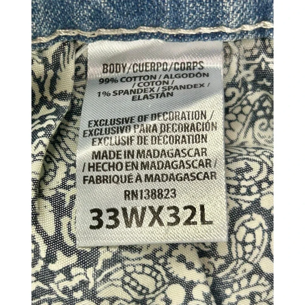 Cody James Mens Slim Bootcut Light Wash Blue Denim Jeans